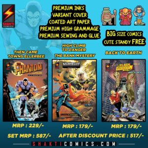 SHAKTI COMICS SET 7 ENGLISH BIG SIZE