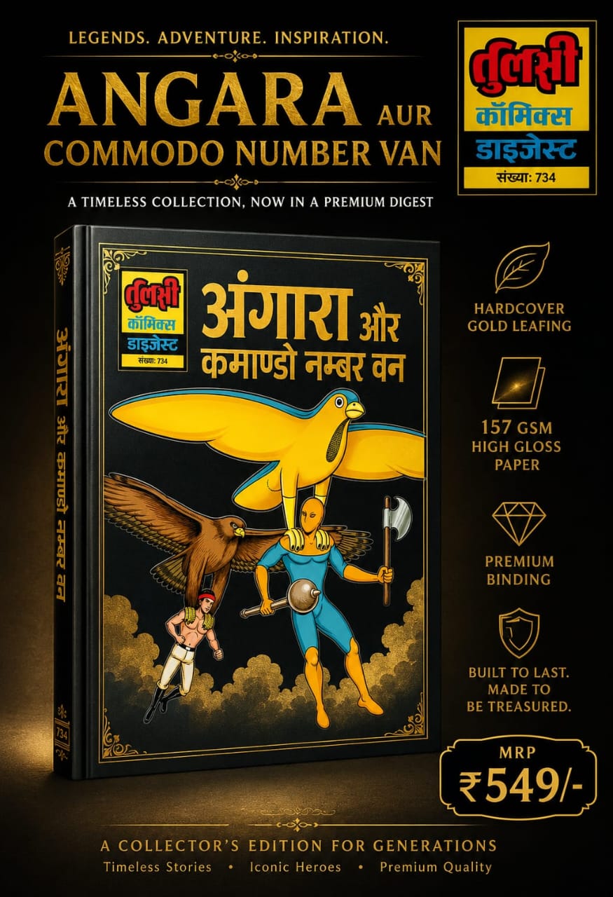 Angara aur comando no one hb(pre order)